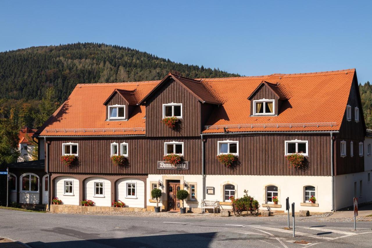 Dammschenke Gasthof & Hotel คัวร์ออร์ทโยนส์ดอร์ฟ ภายนอก รูปภาพ
